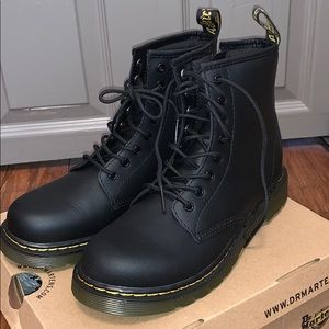 Doc Marten ‘softy t’ black new - kids size 4